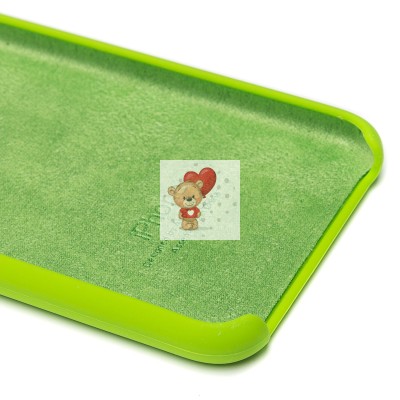 Чехол-накладка для Apple iPhone 6 (зеленый) [ORG] Soft Touch