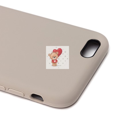 Чехол-накладка для Apple iPhone 6 (серый) [ORG] Soft Touch