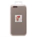 Чехол-накладка для Apple iPhone 6 (серый) [ORG] Soft Touch