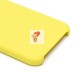 Чехол-накладка для Apple iPhone 6 (лимонный) [ORG] Soft Touch