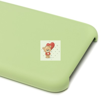 Чехол-накладка для Apple iPhone 6 (светло-зеленый) [ORG] Soft Touch