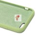 Чехол-накладка для Apple iPhone 6 (светло-зеленый) [ORG] Soft Touch