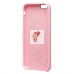 Чехол-накладка для Apple iPhone 6 (светло-розовый) [ORG] Soft Touch
