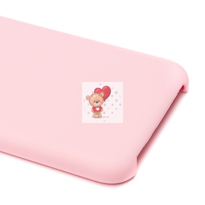 Чехол-накладка для Apple iPhone 6 (светло-розовый) [ORG] Soft Touch