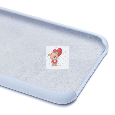 Чехол-накладка для Apple iPhone 6S (пастельный синий) [ORG] Soft Touch