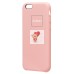 Чехол-накладка для Apple iPhone 6 (розовый) [ORG] Soft Touch