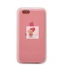 Чехол-накладка для Apple iPhone 6 (розовый) [ORG] Soft Touch