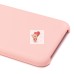 Чехол-накладка для Apple iPhone 6 (розовый) [ORG] Soft Touch