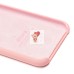 Чехол-накладка для Apple iPhone 6 (розовый) [ORG] Soft Touch