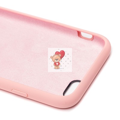 Чехол-накладка для Apple iPhone 6 (розовый) [ORG] Soft Touch