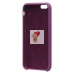 Чехол-накладка для Apple iPhone 6 (фиолетовый) [ORG] Soft Touch