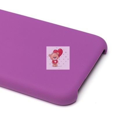 Чехол-накладка для Apple iPhone 6 (фиолетовый) [ORG] Soft Touch