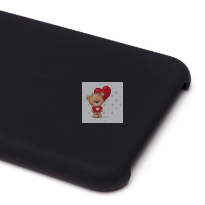 Чехол-накладка для Apple iPhone 8 Plus (черный) [ORG] Soft Touch