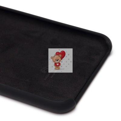 Чехол-накладка для Apple iPhone 8 Plus (черный) [ORG] Soft Touch