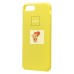 Чехол-накладка для Apple iPhone 8 Plus (лимонный) [ORG] Soft Touch
