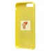 Чехол-накладка для Apple iPhone 8 Plus (лимонный) [ORG] Soft Touch