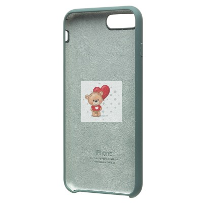 Чехол-накладка для Apple iPhone 8 Plus (сосновый зеленый) [ORG] Soft Touch