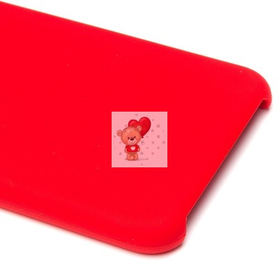 Чехол-накладка для Apple iPhone 7 Plus (красный) [ORG] Soft Touch