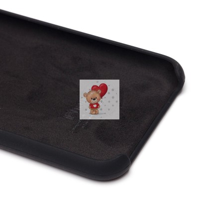 Чехол-накладка для Apple iPhone X/iPhone XS (черный) [ORG] Soft Touch