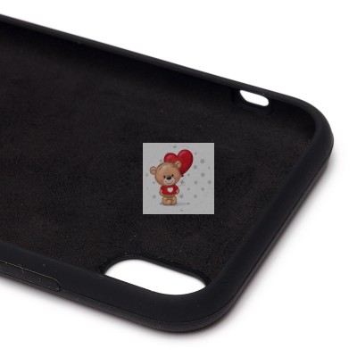 Чехол-накладка для Apple iPhone XR (черный) [ORG] Soft Touch