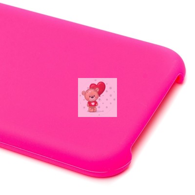 Чехол-накладка для Apple iPhone XR (темно-розовый) [ORG] Soft Touch