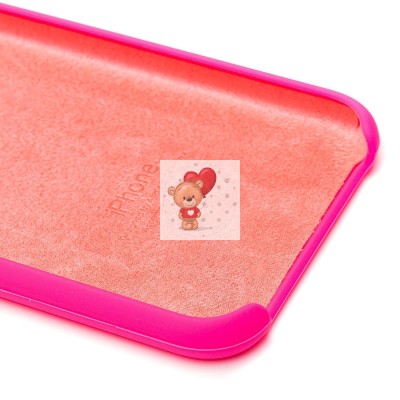 Чехол-накладка для Apple iPhone XR (темно-розовый) [ORG] Soft Touch