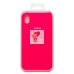 Чехол-накладка для Apple iPhone XR (темно-розовый) [ORG] Soft Touch