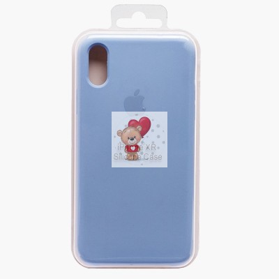 Чехол-накладка для Apple iPhone XR (пастельный синий) [ORG] Soft Touch