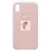 Чехол-накладка для Apple iPhone XR (песочный розовый) [ORG] Soft Touch