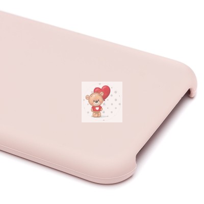 Чехол-накладка для Apple iPhone XR (песочный розовый) [ORG] Soft Touch