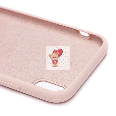 Чехол-накладка для Apple iPhone XR (песочный розовый) [ORG] Soft Touch