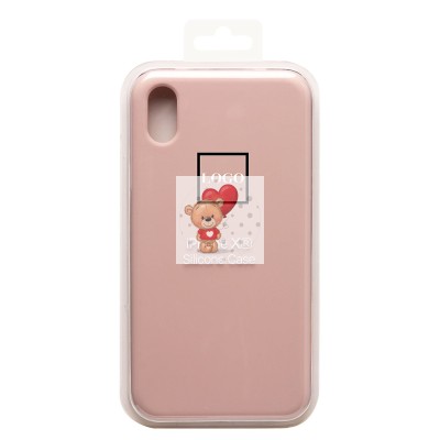 Чехол-накладка для Apple iPhone XR (песочный розовый) [ORG] Soft Touch