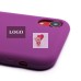 Чехол-накладка для Apple iPhone XR (фиолетовый) [ORG] Soft Touch