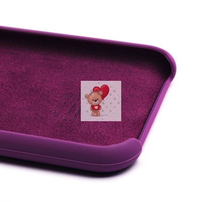 Чехол-накладка для Apple iPhone XR (фиолетовый) [ORG] Soft Touch