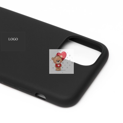 Чехол-накладка для Apple iPhone 11 Pro Max (черный) ORG Full Soft Touch