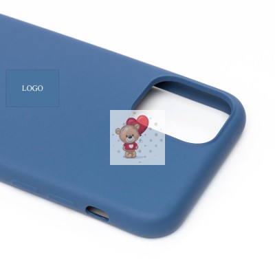 Чехол-накладка для Apple iPhone 11 Pro Max (синий) ORG Full Soft Touch Чехол-накладка для Apple iPhone 11 Pro Max (синий) ORG Full Soft Touch