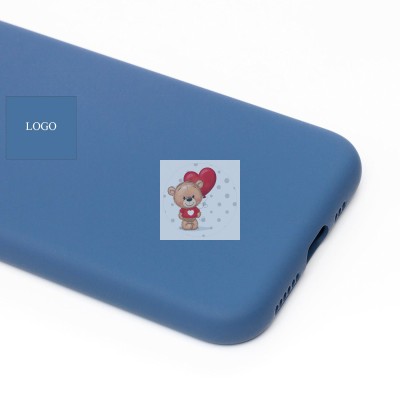 Чехол-накладка для Apple iPhone 11 Pro Max (синий) ORG Full Soft Touch Чехол-накладка для Apple iPhone 11 Pro Max (синий) ORG Full Soft Touch