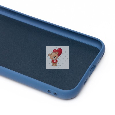 Чехол-накладка для Apple iPhone 11 Pro Max (синий) ORG Full Soft Touch Чехол-накладка для Apple iPhone 11 Pro Max (синий) ORG Full Soft Touch