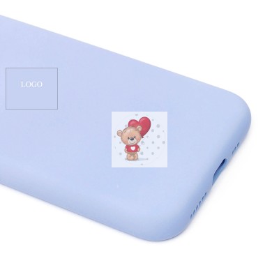 Чехол-накладка для Apple iPhone 11 Pro Max (голубой) ORG Full Soft Touch Чехол-накладка для Apple iPhone 11 Pro Max (голубой) ORG Full Soft Touch