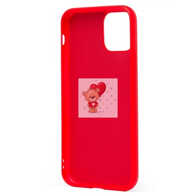 Чехол-накладка для Apple iPhone 11 Pro Max (красный) ORG Full Soft Touch Чехол-накладка для Apple iPhone 11 Pro Max (красный) ORG Full Soft Touch