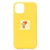 Чехол-накладка для Apple iPhone 11 Pro Max (желтый) ORG Full Soft Touch