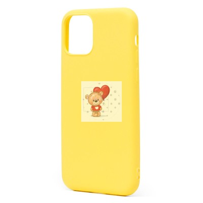 Чехол-накладка для Apple iPhone 11 Pro Max (желтый) ORG Full Soft Touch Чехол-накладка для Apple iPhone 11 Pro Max (желтый) ORG Full Soft Touch