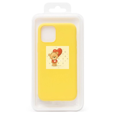 Чехол-накладка для Apple iPhone 11 Pro Max (желтый) ORG Full Soft Touch Чехол-накладка для Apple iPhone 11 Pro Max (желтый) ORG Full Soft Touch