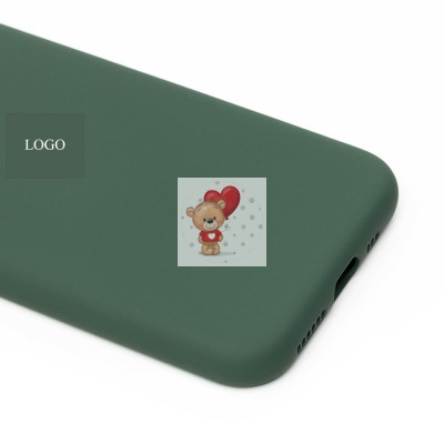 Чехол-накладка для Apple iPhone 11 Pro (темно-зеленый) ORG Full Soft Touch Чехол-накладка для Apple iPhone 11 Pro (темно-зеленый) ORG Full Soft Touch