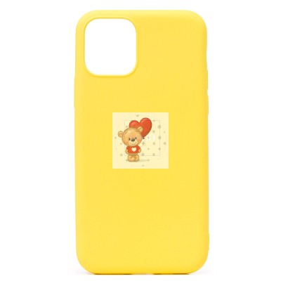 Чехол-накладка для Apple iPhone 11 Pro (желтый) ORG Full Soft Touch Чехол-накладка для Apple iPhone 11 Pro (желтый) ORG Full Soft Touch