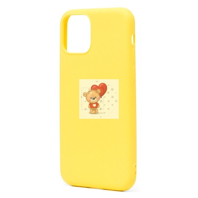 Чехол-накладка для Apple iPhone 11 Pro (желтый) ORG Full Soft Touch Чехол-накладка для Apple iPhone 11 Pro (желтый) ORG Full Soft Touch