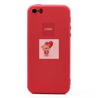 Чехол-накладка для Apple iPhone 5 (бордовый) ORG Full Soft Touch Чехол-накладка для Apple iPhone 5 (бордовый) ORG Full Soft Touch