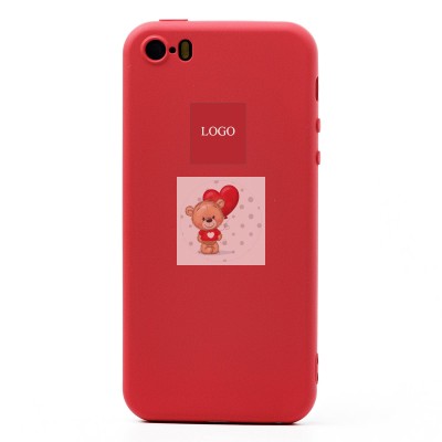 Чехол-накладка для Apple iPhone 5 (бордовый) ORG Full Soft Touch Чехол-накладка для Apple iPhone 5 (бордовый) ORG Full Soft Touch