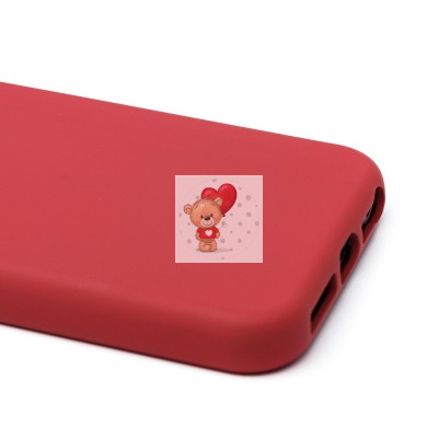 Чехол-накладка для Apple iPhone 5S (бордовый) ORG Full Soft Touch