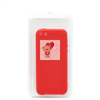 Чехол-накладка для Apple iPhone 5S (коралловый) ORG Full Soft Touch